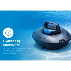 SupraVac Trinity AKU automatisk robotst�vsuger til pool